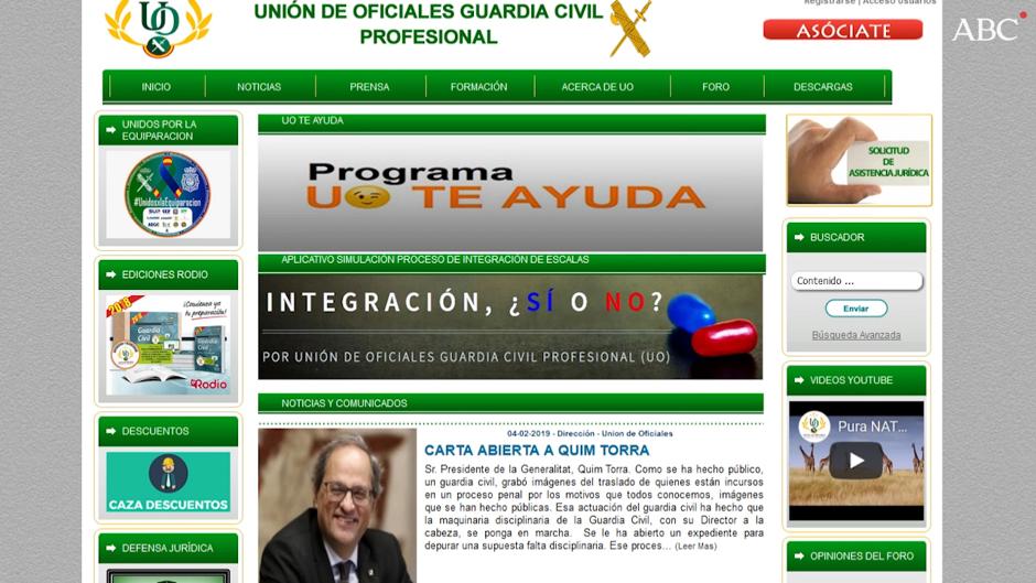 La Unión de Oficiales de la Guardia Civil recomienda a Torra recuperar el prestigio de los Mossos