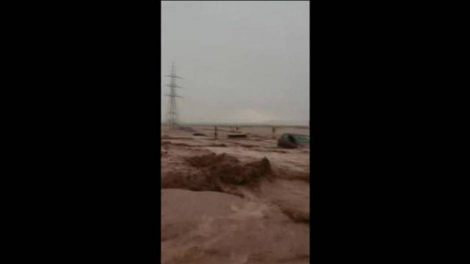 Un fortísimo temporal de lluvia causa graves inundaciones en Chile