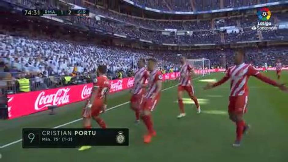 LaLiga Santander (J24): Resumen y goles del Real Madrid 1-2 Girona