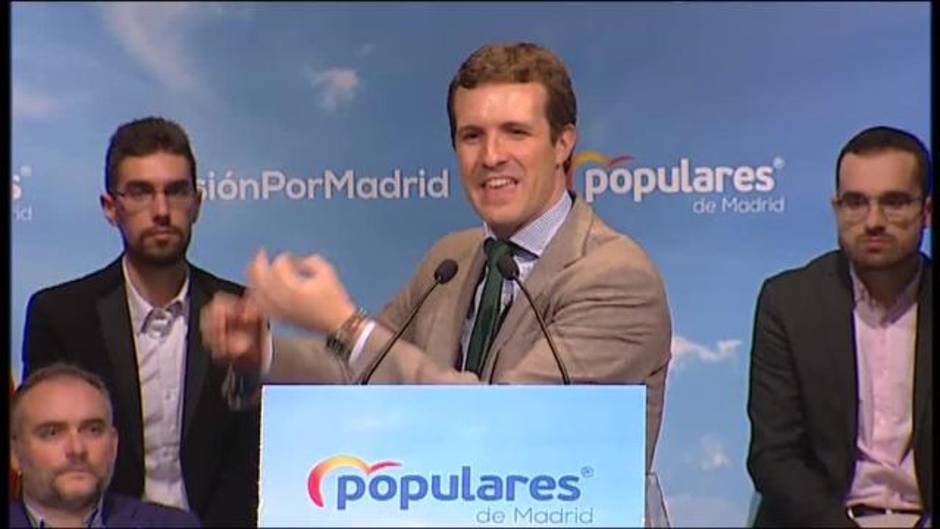 Casado dice estar orgulloso de haber "salvado" a España por tercera vez