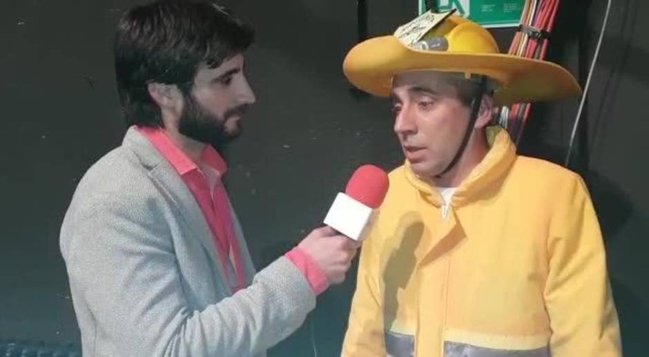 Entrevista a Carlos Meni, del cuarteto 'Brigada amarilla (agüita con nojotros)' en el teatro Falla