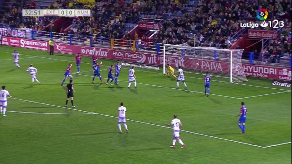 LA LIGA 123 (J27): RESUMEN DEL EXTREMADURA (0-1) NUMANCIA