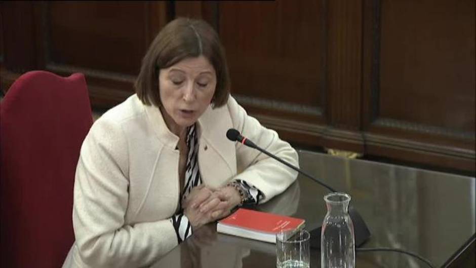 Forcadell: "Yo no participé ni dirigí ninguna estrategia"