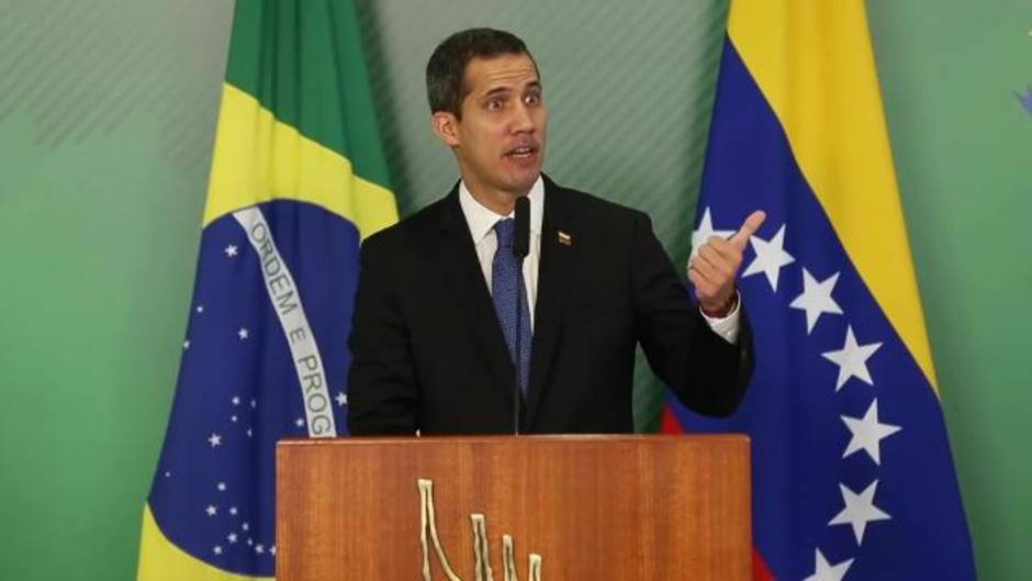 Juan Guaidó visita Brasil y recibe el apoyo de Bolsonaro