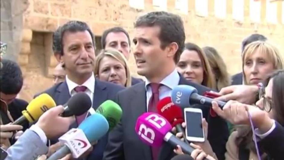 Casado: "No se pueden usar las instituciones en beneficio de un partido"