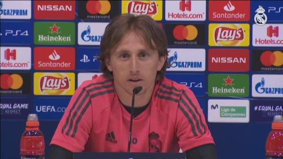 Modric: "¿Cristiano? Algunos tenían que dar un paso adelante y no meter 50, pero por lo menos lo que nos falta"