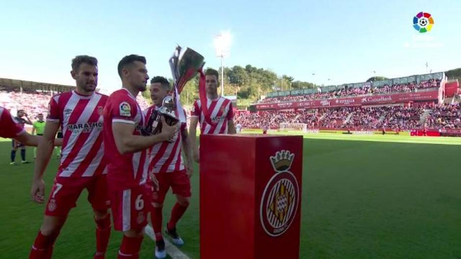 LaLiga 123 (J29): Borja Granero (Extremadura UD) marca con un remate de cabeza a quemarropa en el Extremadura-Córdoba (1-0)