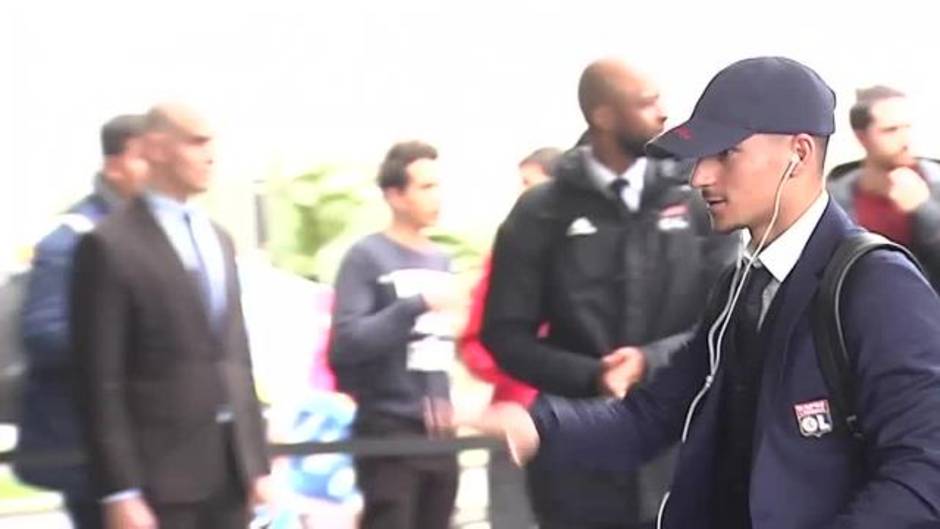 El Olympique de Lyon ya se encuentra en Barcelona