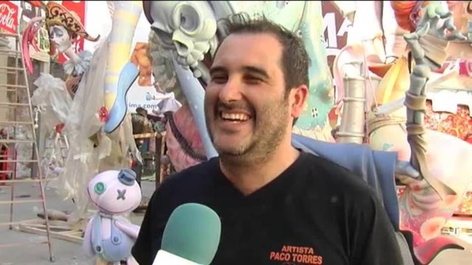 La 'Plantá' de las Fallas arranca en Valencia