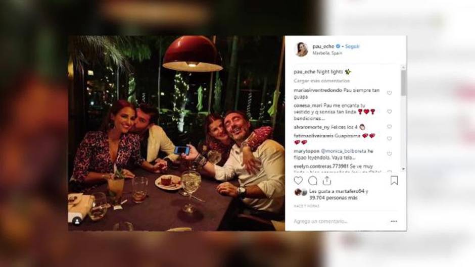 Paula Echevarría y Miguel Torres disfrutan en Marbella