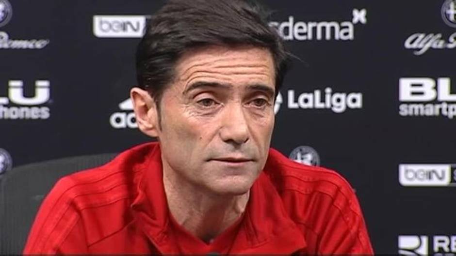 Marcelino: "El del Getafe es un partido muy importante"