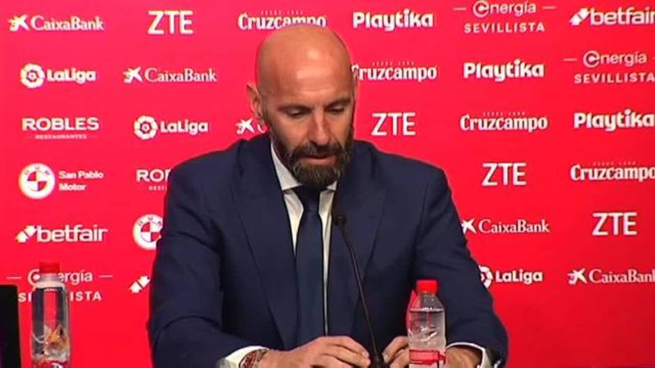 Monchi inicia su nueva etapa en el Sevilla: "Llego para hacer crecer al equipo"
