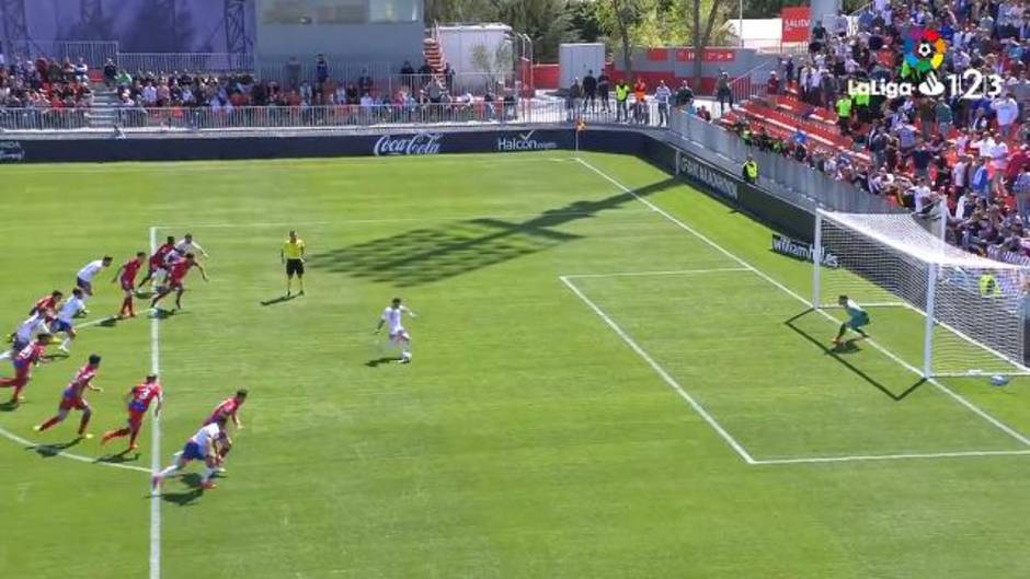 Gol de Héctor (3-0) en el Rayo Majadahonda 4-0 Numancia