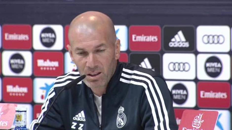 Zidane: "Los jugadores están en el mejor club del mundo y ellos lo saben"