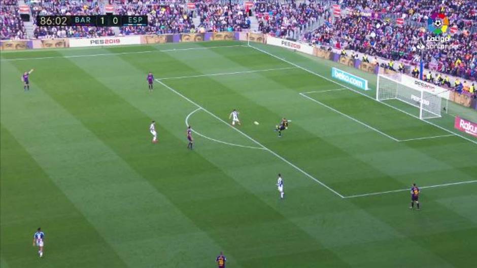 Error de Ter Stegen en el Barcelona 2-0 Espanyol