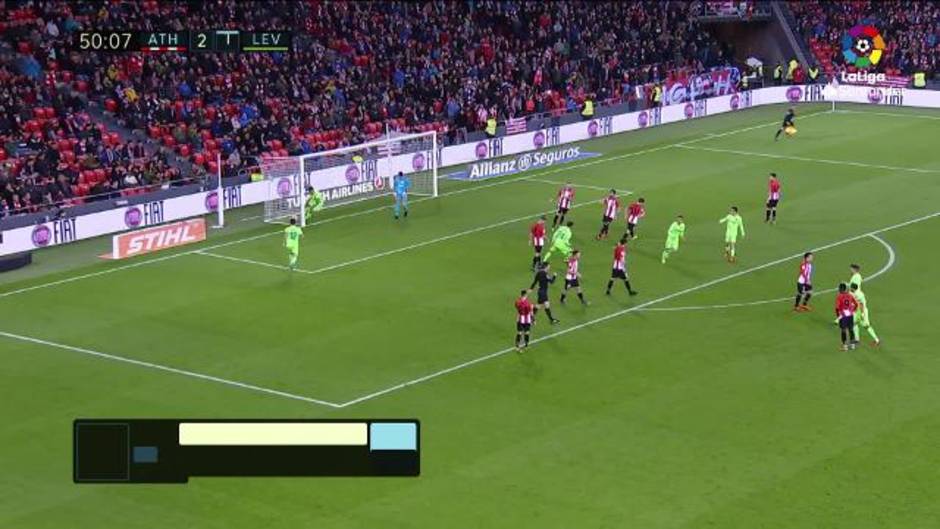 Gol de Roger Martí (2-1) en el Athletic (3-2) Levante