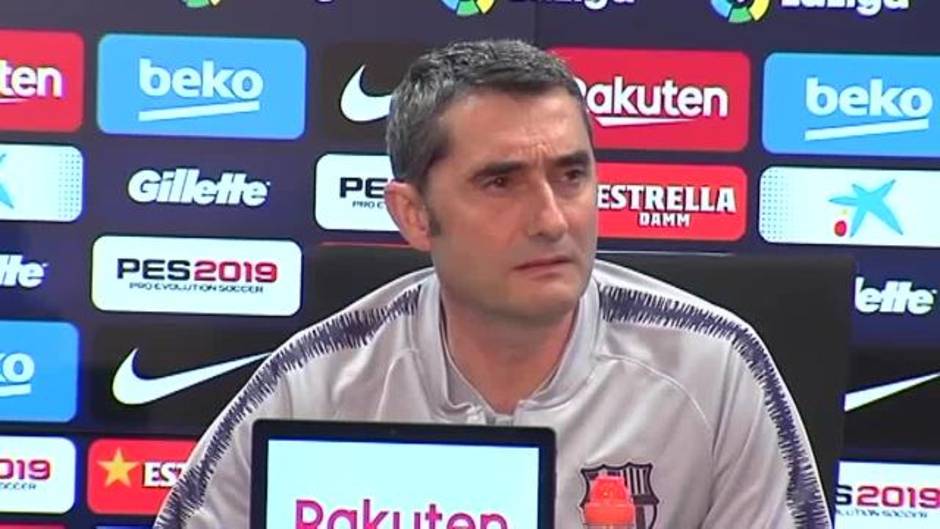 Valverde: "La Liga no está sentenciada ni mucho menos hasta que las matemáticas no digan lo contrario"