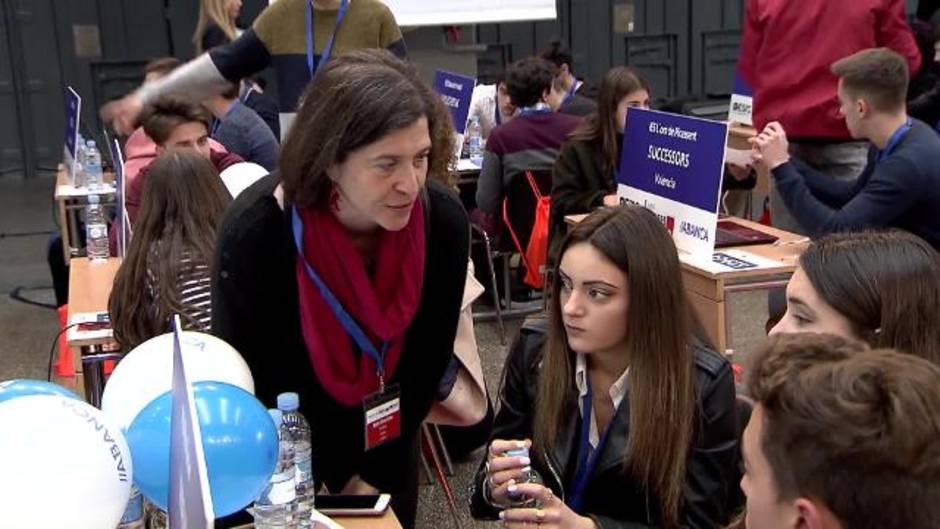 Estudiantes de toda España se convierten por un día en empresarios