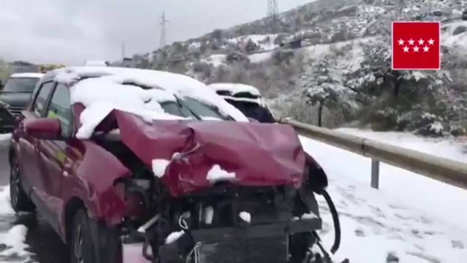 Reabierto parcialmente el tráfico en la A-1 en Madrid y Segovia