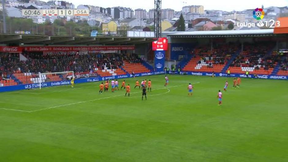 LaLiga 123 (J33): Resumen y goles del Lugo 2-2 Osasuna