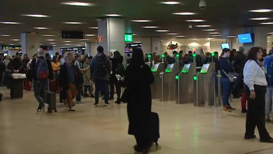 Huelga del personal de seguridad del aeropuerto de Barajas