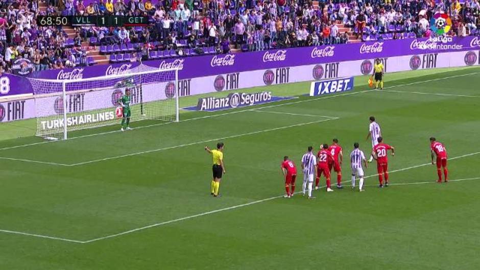 LaLiga Santander (J32) Empate de Guardiola en el Real Valladolid 2-2 Getafe