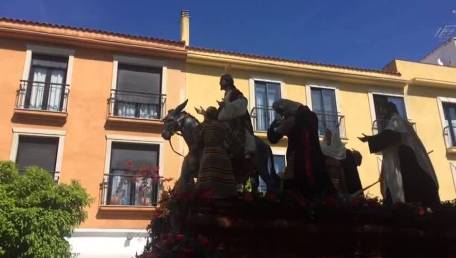 La Borriquita ya está en la calle