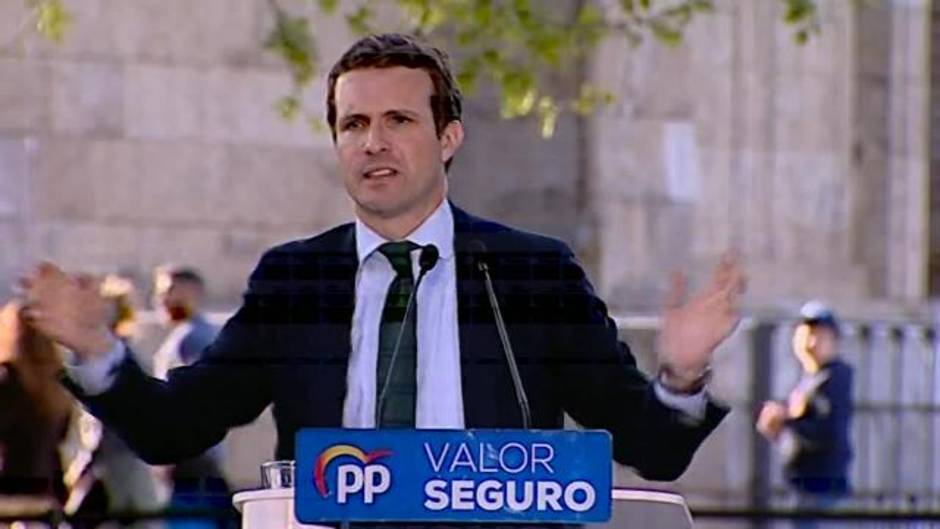 Casado exige un cara a cara con Sánchez