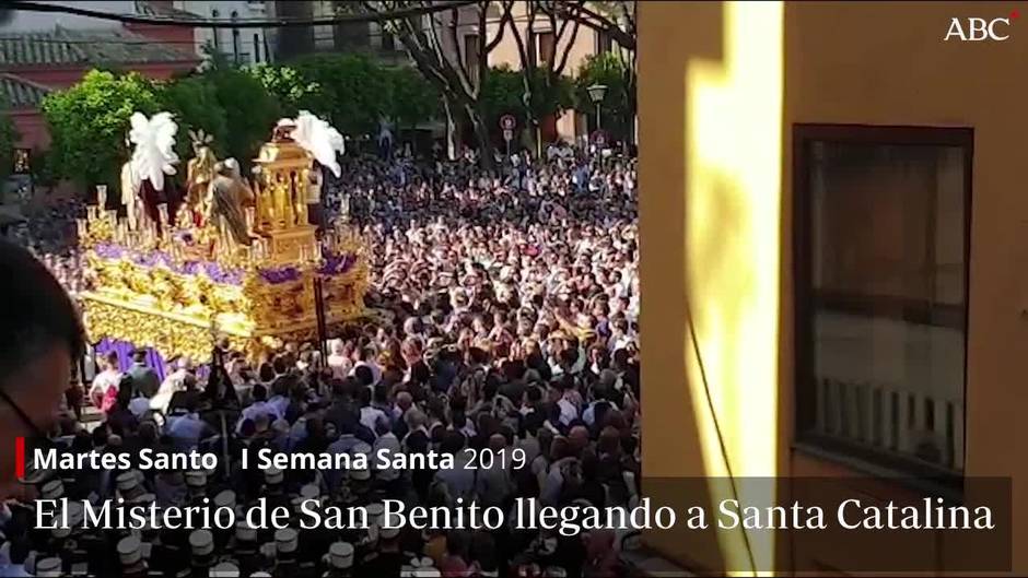 El Misterio de San Benito llegando a Santa Catalina