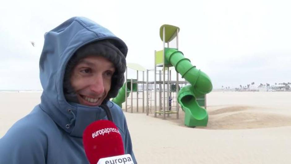 València afronta una Semana Santa con un temporal de viento y lluvias