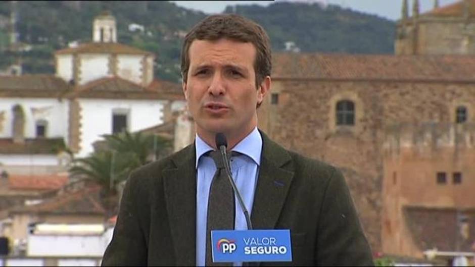 Casado critica a Sánchez y a RTVE por el cambio de fecha del debate: "Esto no es Venezuela"