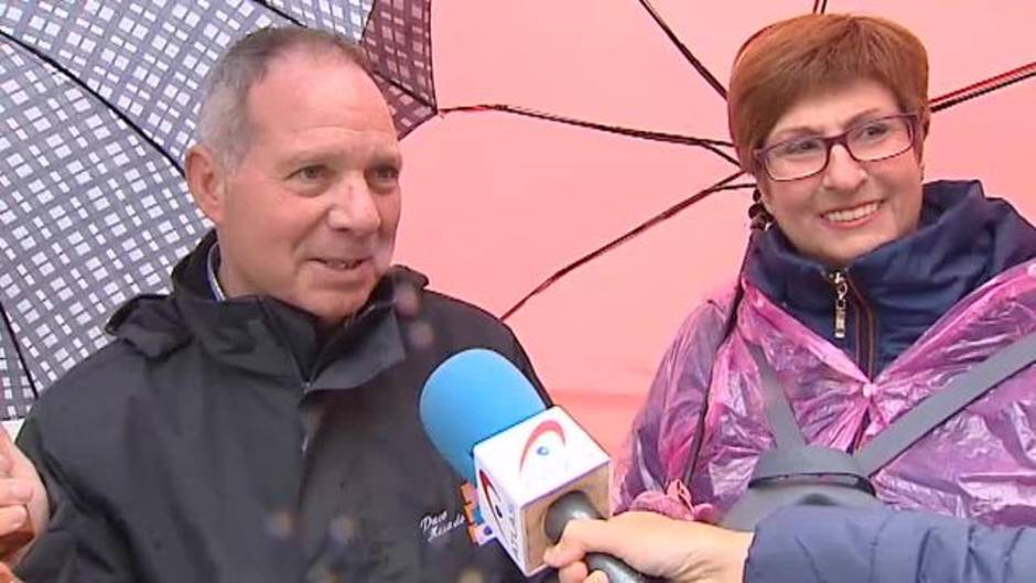 Dieciocho provincias en alerta en el centro peninsular este jueves santo pasado por agua