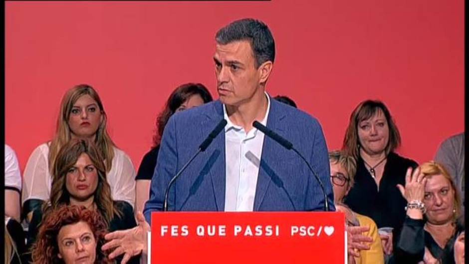 Sánchez, ante el "raca raca" independentista: "Nunca significa nunca"