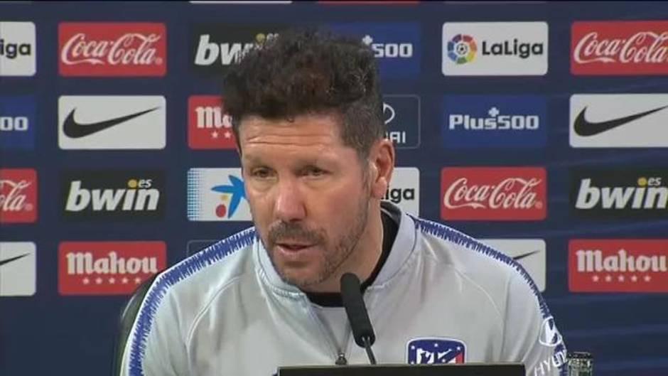 Simeone, sobre el 'caso Costa': "Es una situación interna"