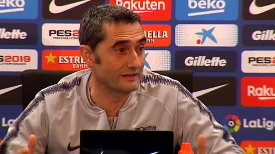 Valverde: "El mejor entrenador es Guardiola, independientemente de la Champions"