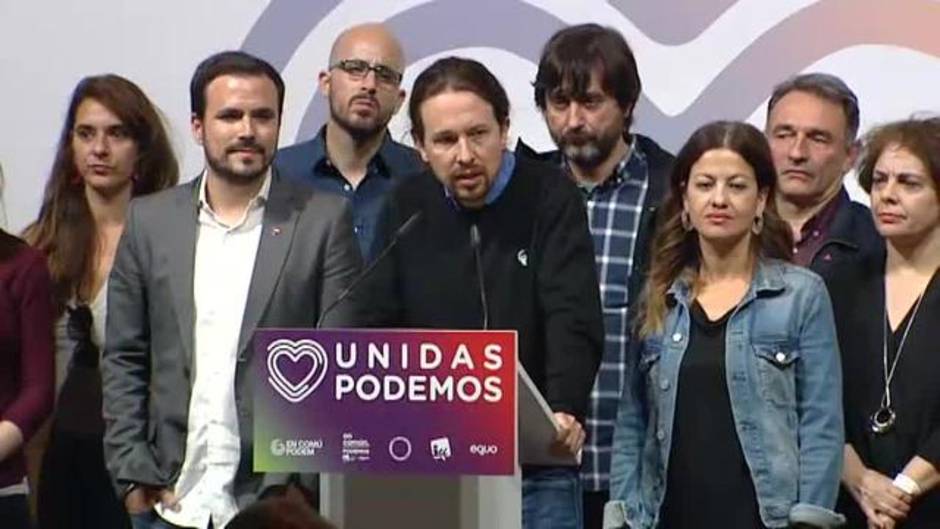 Pablo Iglesias: "Cumpliremos el mandato para que haya un gobierno de coalición de izquierdas"