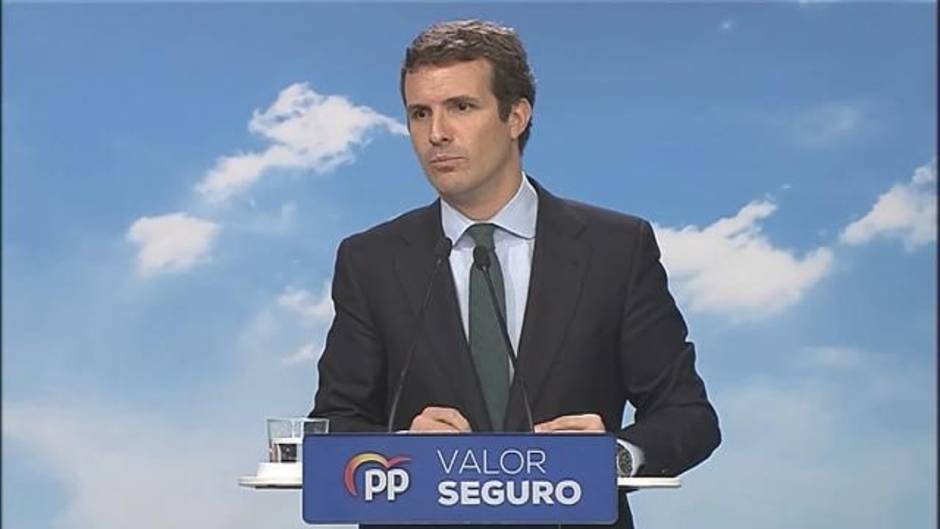 Casado asegura que el PP "no ha dejado de estar en el centro"