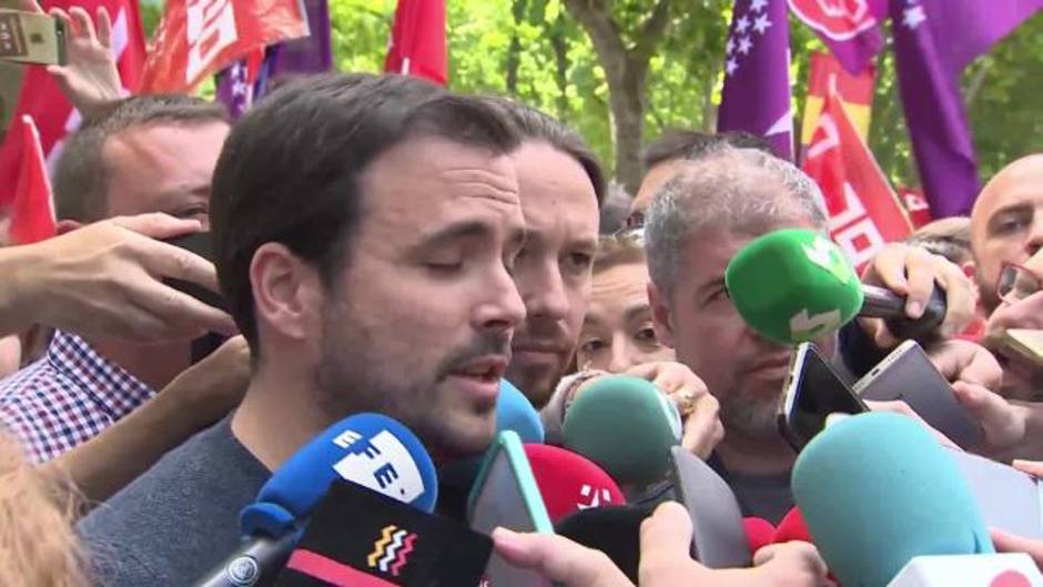 Garzón: "Los derechos solo se recuperan por la izquierda"