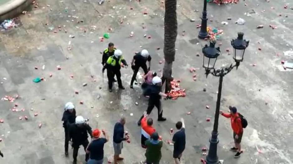 Seis hooligans del Liverpool detenidos en Barcelona