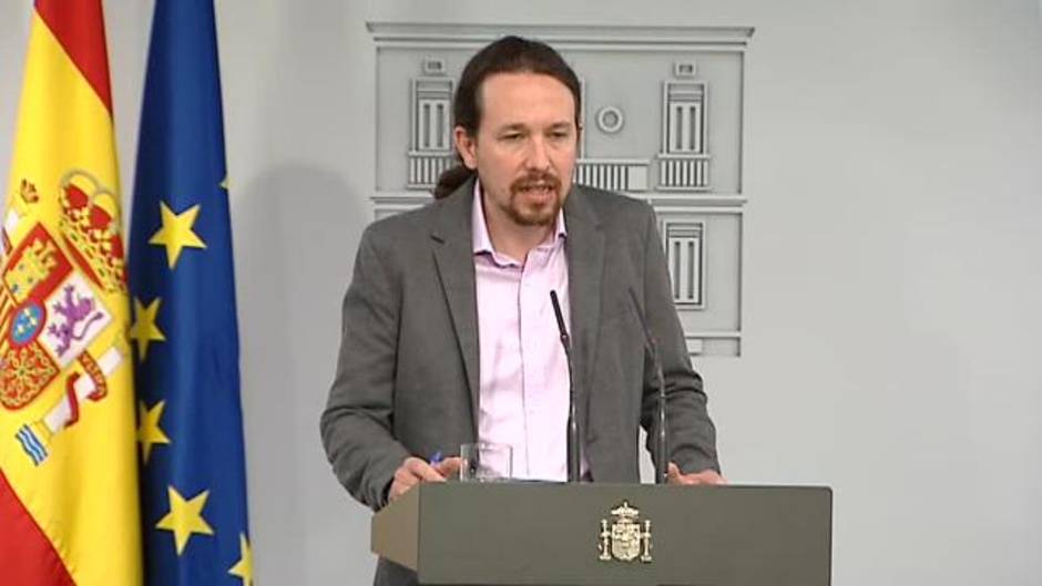 Iglesias sale "optimista" de la reunión con Sánchez y cree que el trabajo "dará un buen resultado"