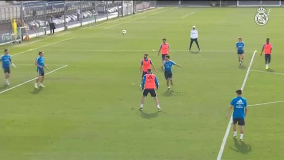 Vuelta al trabajo del Real Madrid