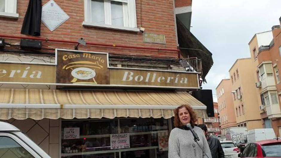 Ayuntamiento de Madrid inaugura placa de Marcelino Camacho en Carabanchel
