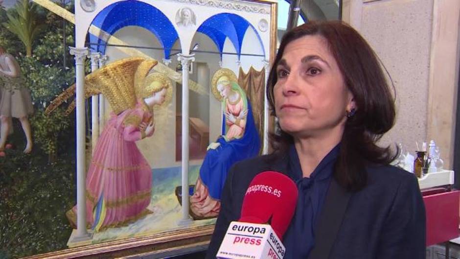 El Prado presenta 'La Anunciación' de Fra Angelico tras su restauración