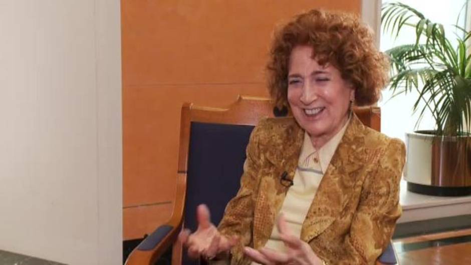 Carmen Iglesias inaugura el III ciclo de conferencias 'Historia de las ideas' en la sede de la Fundación BBVA en Madrid