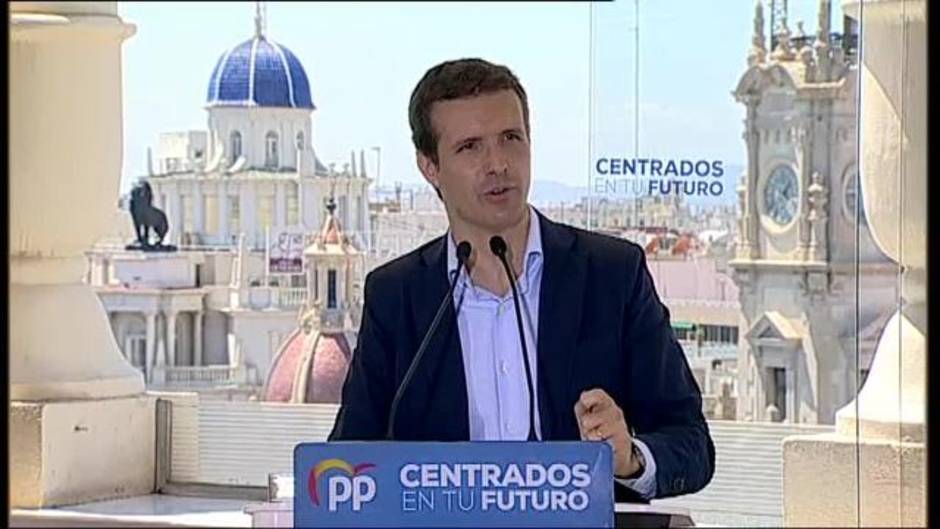 Casado pide "optimismo", "confianza" y "ambición" a los votantes