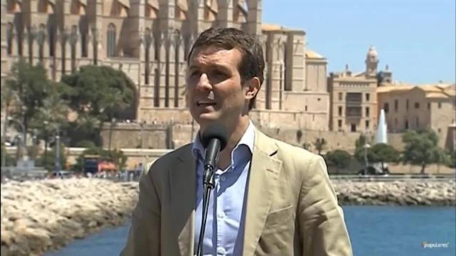 Casado anuncia que llevará al Congreso su ley 'antiokupas'