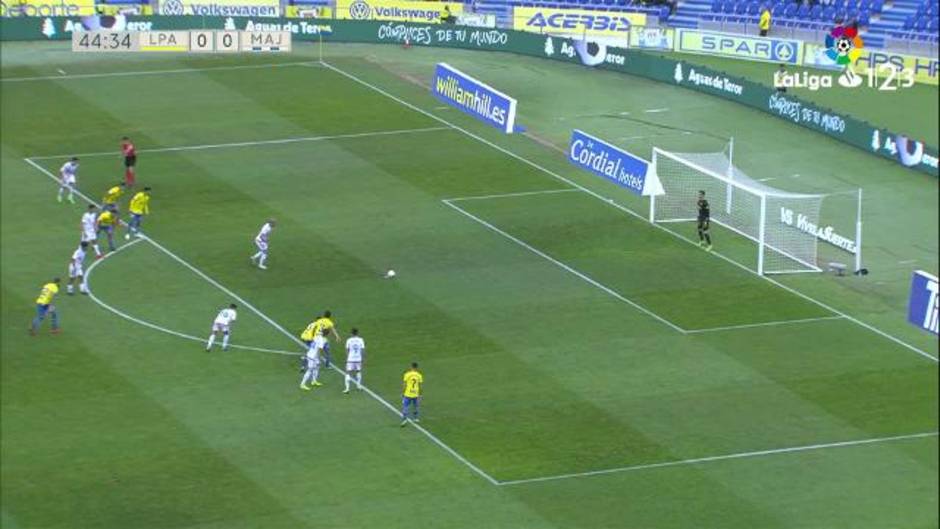 Gol de Verza (0-1) en el Las Palmas 3-2 Rayo Majadahonda