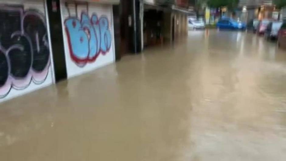 Las lluvias dejan más de cien litros por metro cuadrado en algunas zonas de Guipúzcoa