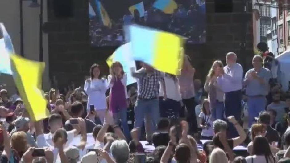 Iglesias: "Que suenen las campanas, que no van a evitar que lleguen los dragones con justicia social y democracia"