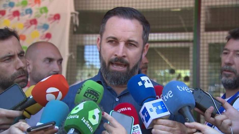 Abascal anima a los ciudadanos a votar "sin miedo"